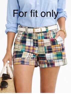 JCrew Madras Women's Shorts